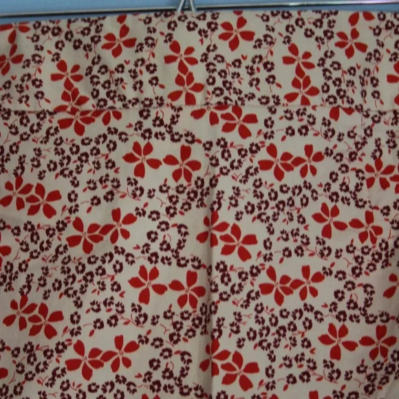 Gap Floral Mini Skirt Size 4 Side Zipper Front Pockets - Picture 9 of 12